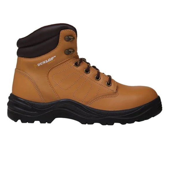 Dunlop Safety Shoes 181038-04 Boots Safety Tan Dunlop Safety Shoes 181038-04 Boots Safety Tan