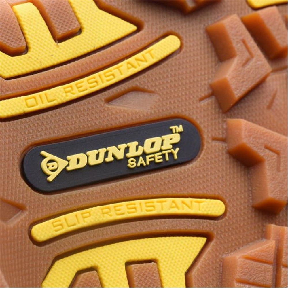 Dunlop Safety Shoes 181063-04  Μποτάκι Ασφαλείας Μουσταρδί