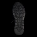 Jana 23730-25-001 Ανατομικό Δερμάτινο Sneaker Μαύρο
