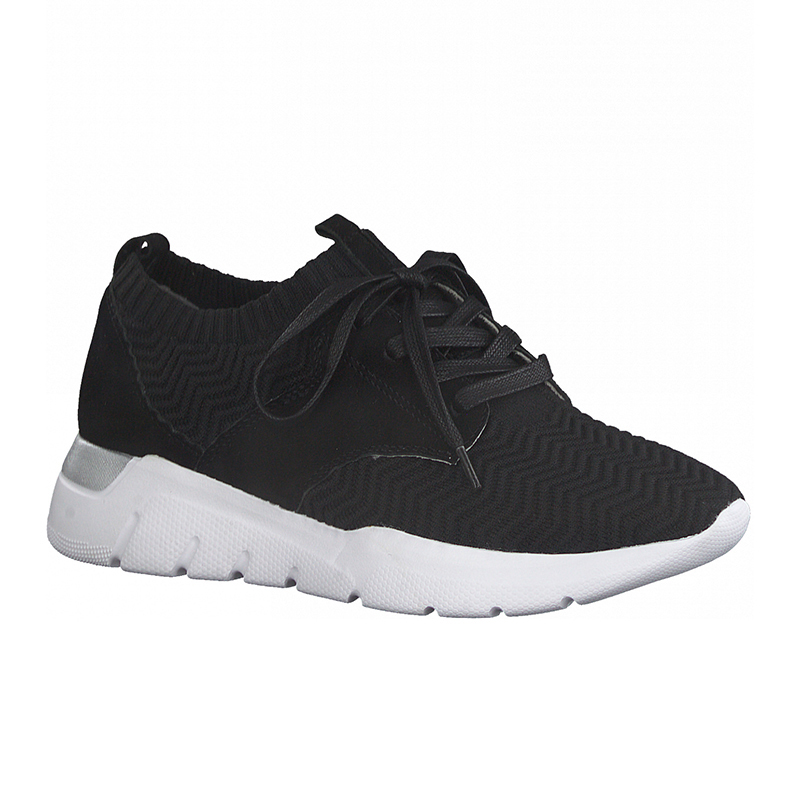 Jana 23720-26-001 Ανατομικό Sneaker Μαύρο