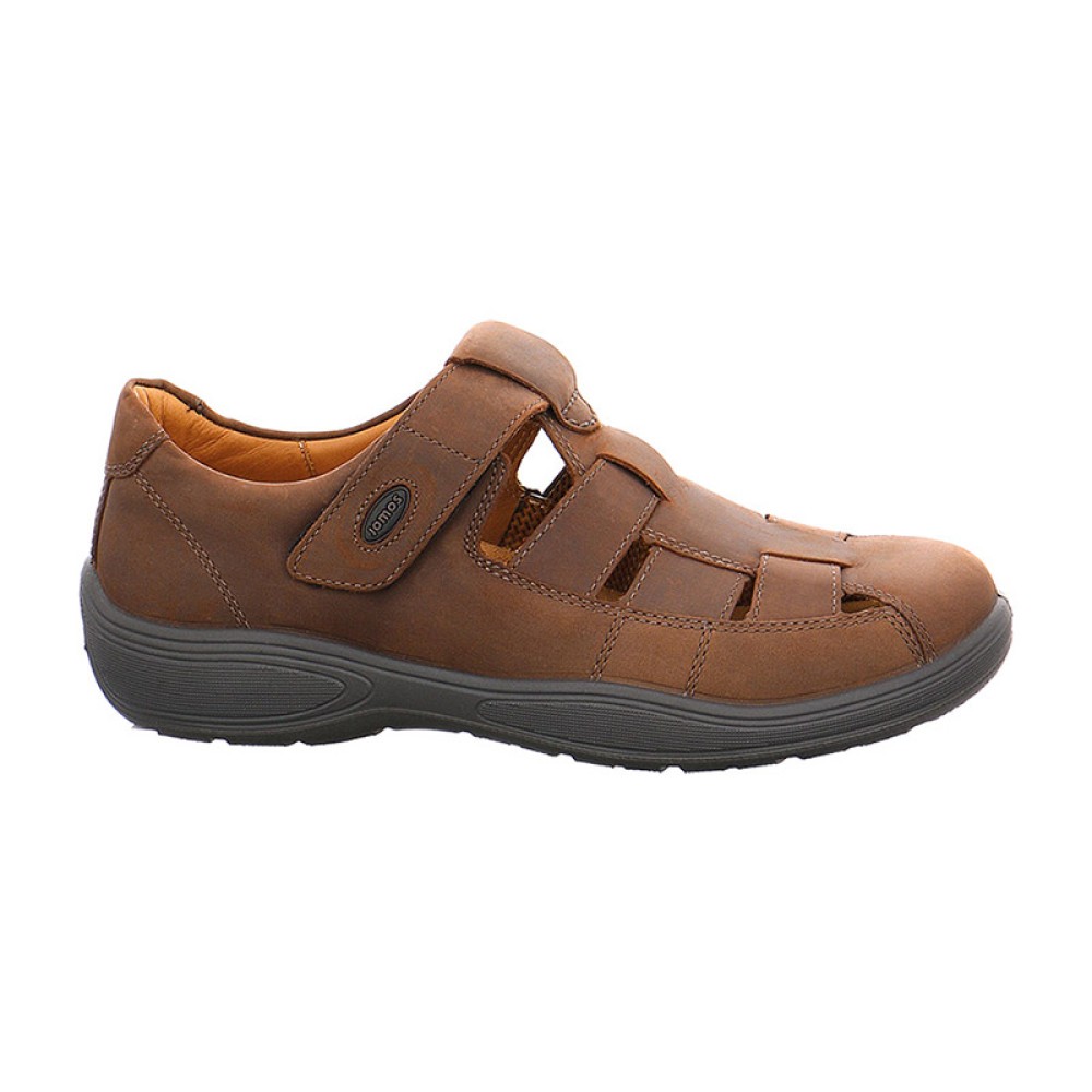 Jomos 41820142355 Anatomic Leather Comfort Tan Sandals