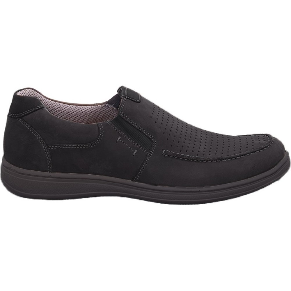 Jomos 463313120029 Anatomic Leather Comfort Casual Shoes Black