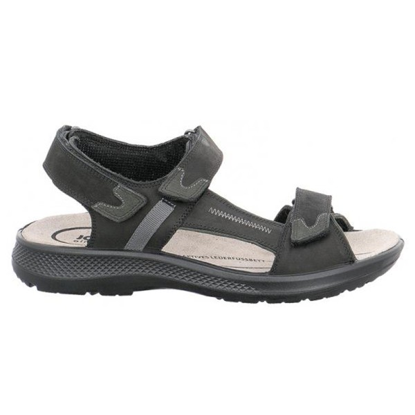 Jomos 5066051660044 Anatomic Leather Comfort Sandal Black Jomos 5066051660044 Anatomic Leather Comfort Sandal Black