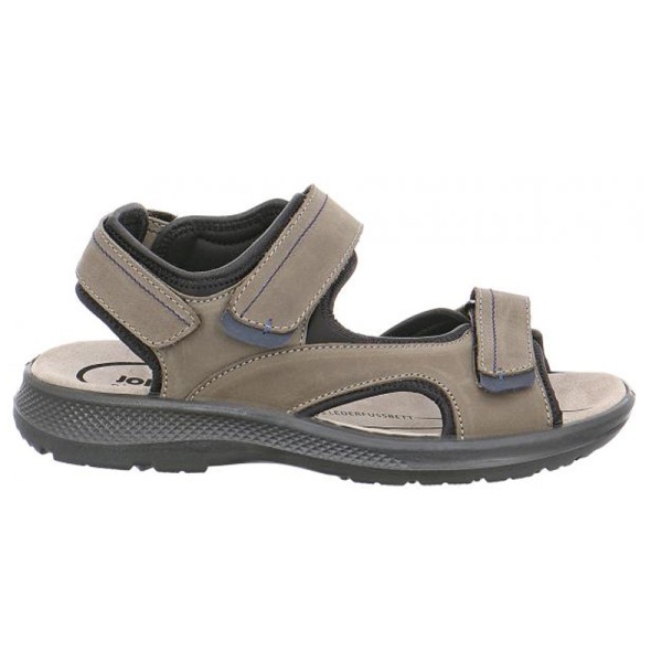 Jomos 506612122015 Anatomic Leather Comfort Sandal Grey Jomos 506612122015 Anatomic Leather Comfort Sandal Grey