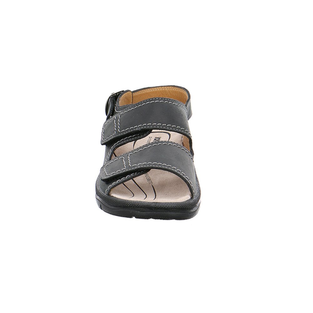 Jomos 50360742000 Anatomic Leather Comfort Sandal Black