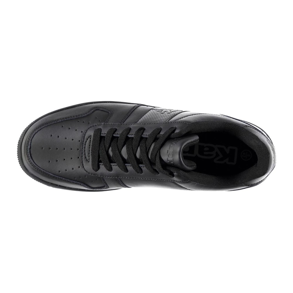 Kappa La Morra 163014-01 Leather Sneaker Black Kappa La Morra 163014-01 Leather Sneaker Black