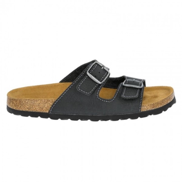 Lico Natural Elefo 560049 Flat Sandal Black Lico Natural Elefo 560049 Flat Sandal Black