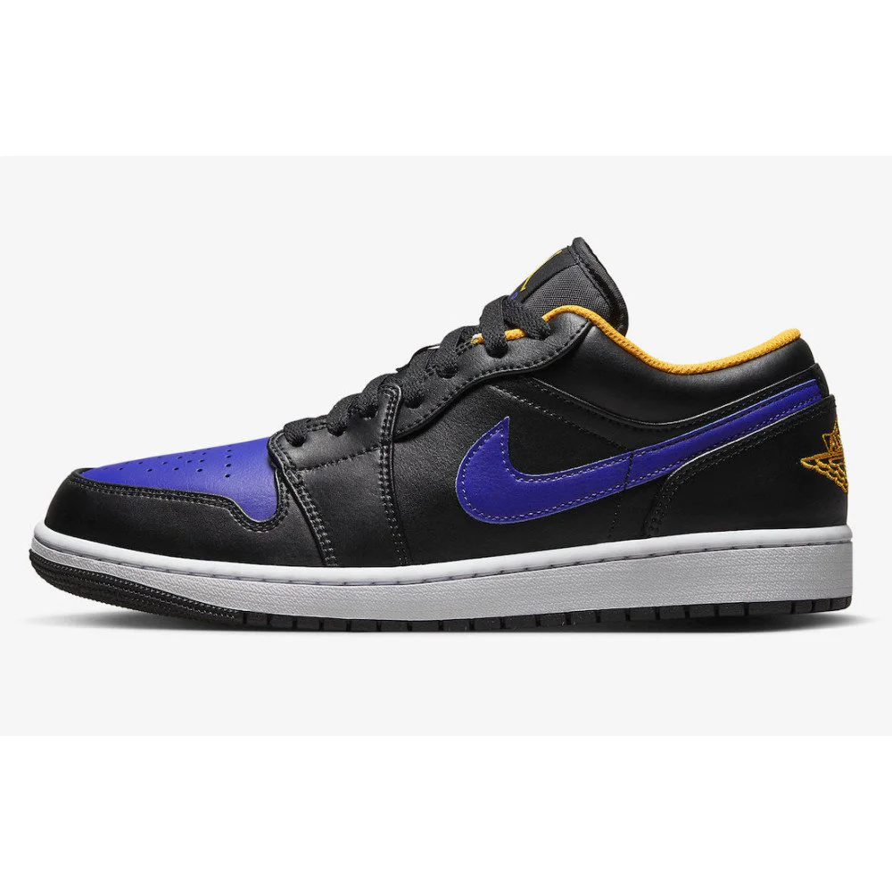 Nike Air Jordan 1 Low Dark Concord 553558 075 Sneaker Black
