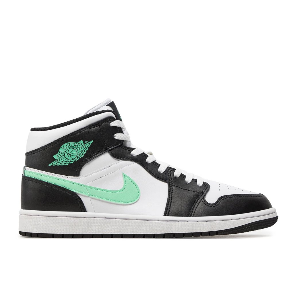 Jordan 1 Mid DQ8426-103 Sneaker Λευκό-Μαύρο Jordan 1 Mid DQ8426-103 Sneaker Λευκό-Μαύρο