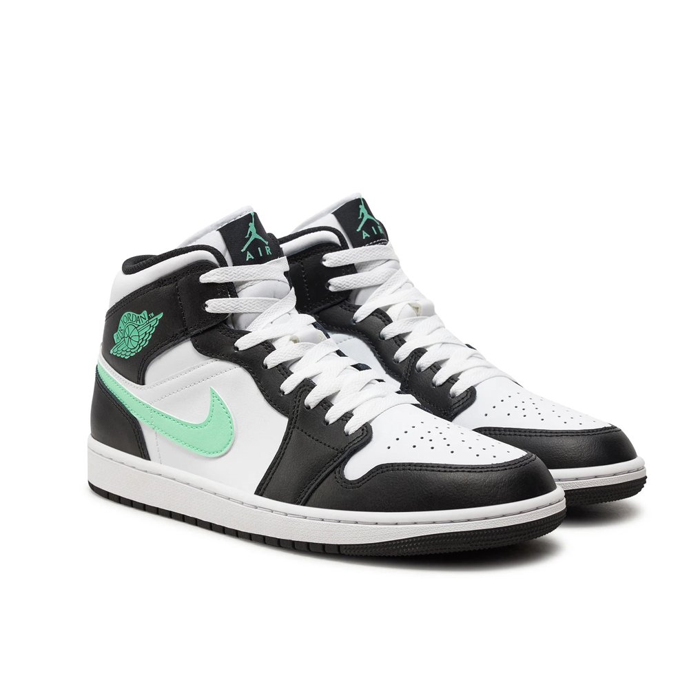 Jordan 1 Mid DQ8426-103 Sneaker Λευκό-Μαύρο Jordan 1 Mid DQ8426-103 Sneaker Λευκό-Μαύρο
