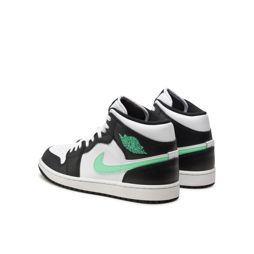 Jordan 1 Mid DQ8426-103 Sneaker Λευκό-Μαύρο Jordan 1 Mid DQ8426-103 Sneaker Λευκό-Μαύρο