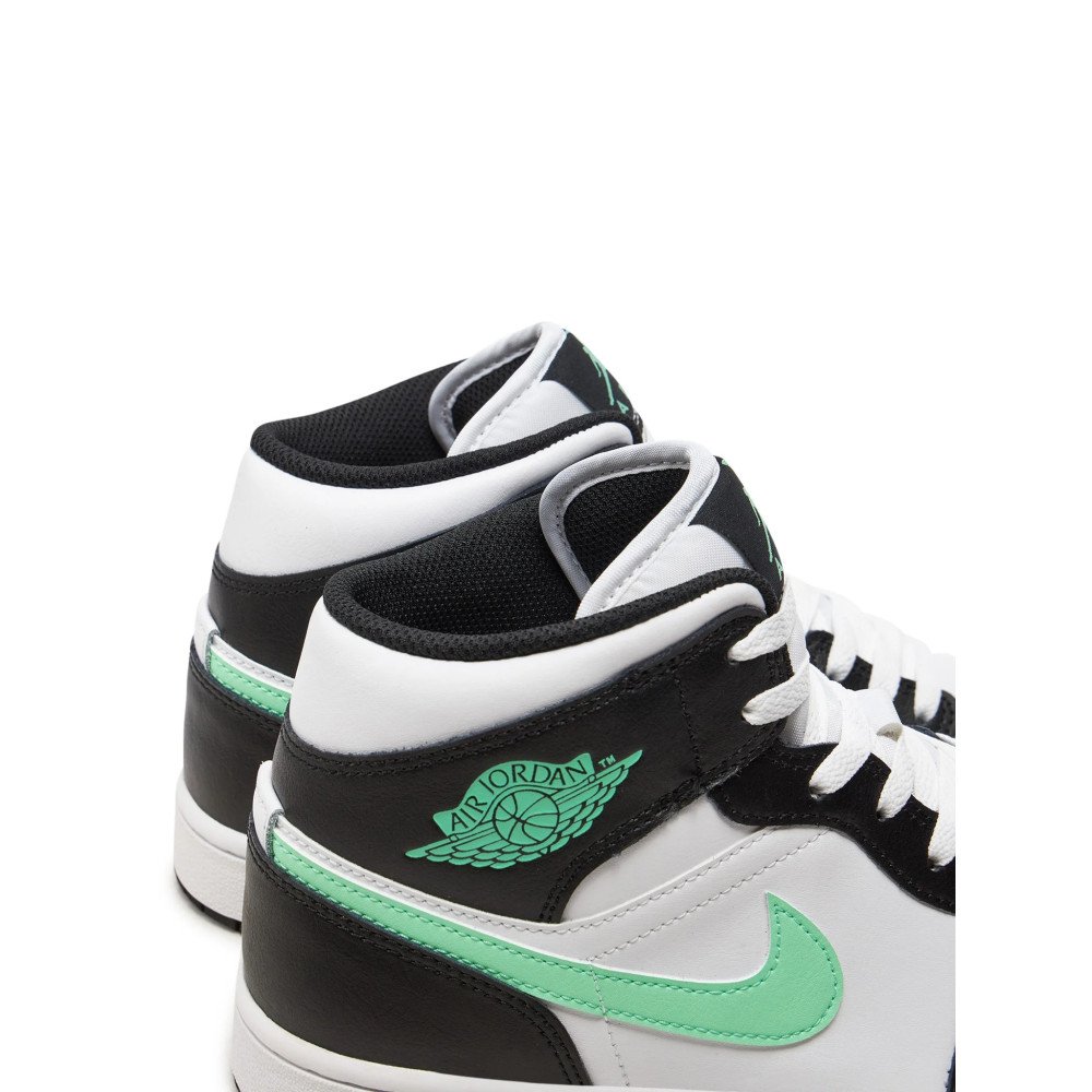 Jordan 1 Mid DQ8426-103 Sneaker Λευκό-Μαύρο Jordan 1 Mid DQ8426-103 Sneaker Λευκό-Μαύρο