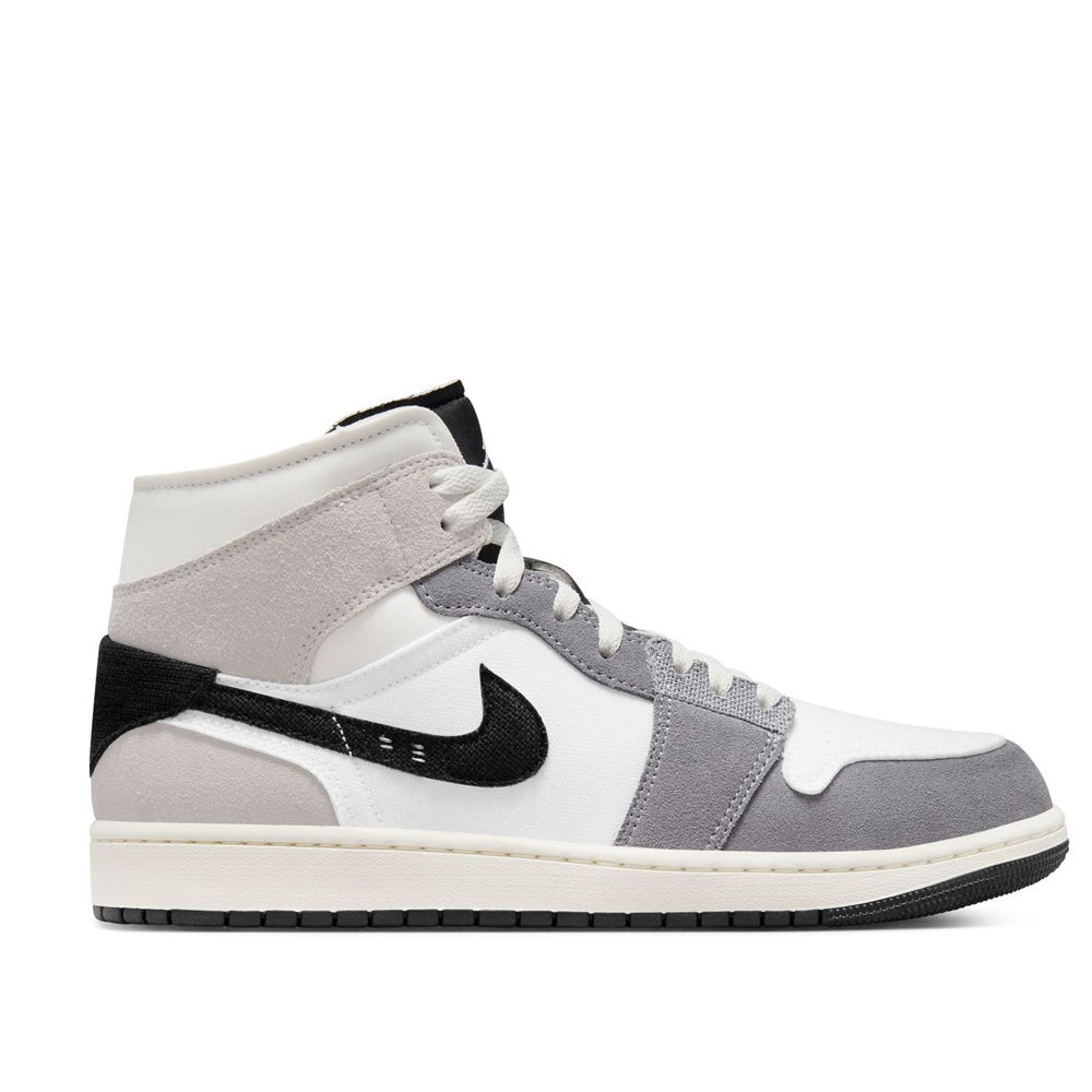 Nike Air Jordan 1 Mid SE Craft "Cement Grey" DZ4136-002 Sneaker Grey Nike Air Jordan 1 Mid SE Craft "Cement Grey" DZ4136-002 Sneaker Grey