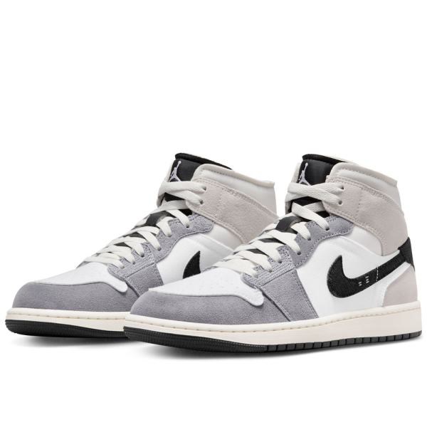 Nike Air Jordan 1 Mid SE Craft "Cement Grey" DZ4136-002 Sneaker Grey Nike Air Jordan 1 Mid SE Craft "Cement Grey" DZ4136-002 Sneaker Grey