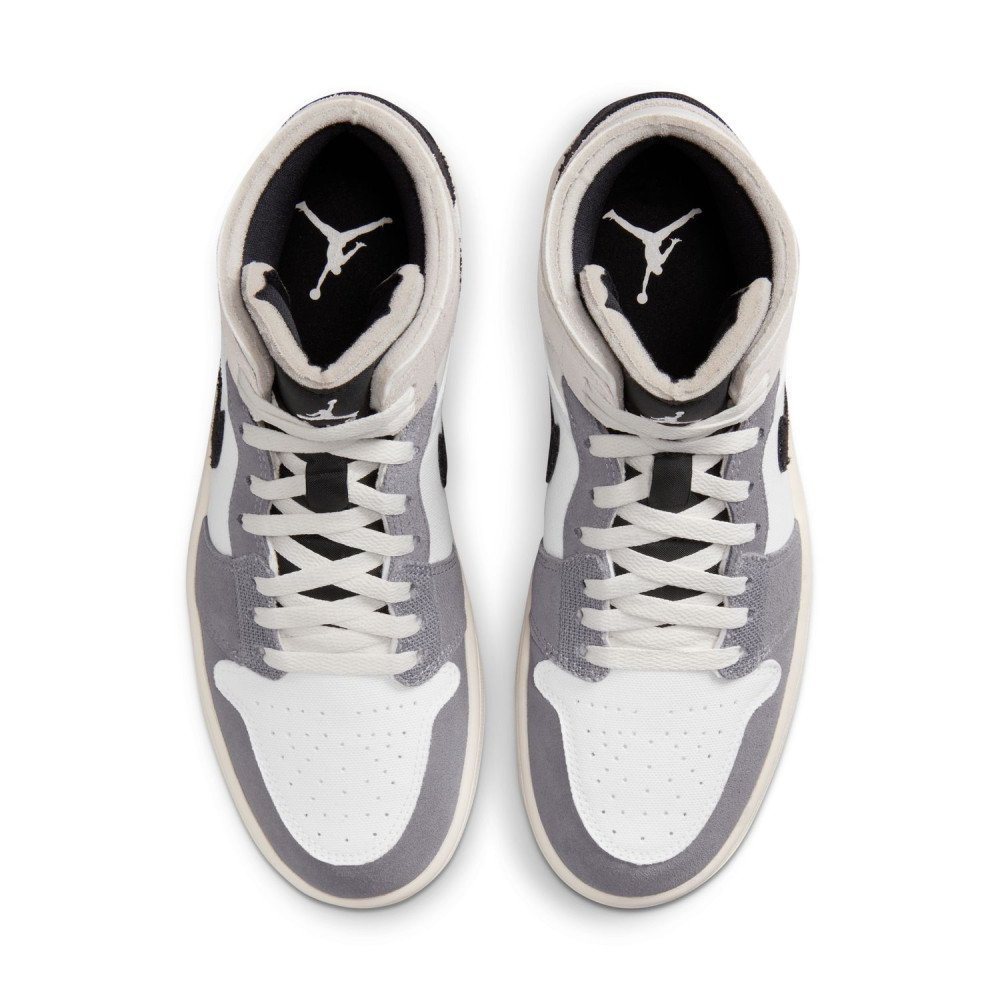 Nike Air Jordan 1 Mid SE Craft "Cement Grey" DZ4136-002 Sneaker Grey Nike Air Jordan 1 Mid SE Craft "Cement Grey" DZ4136-002 Sneaker Grey