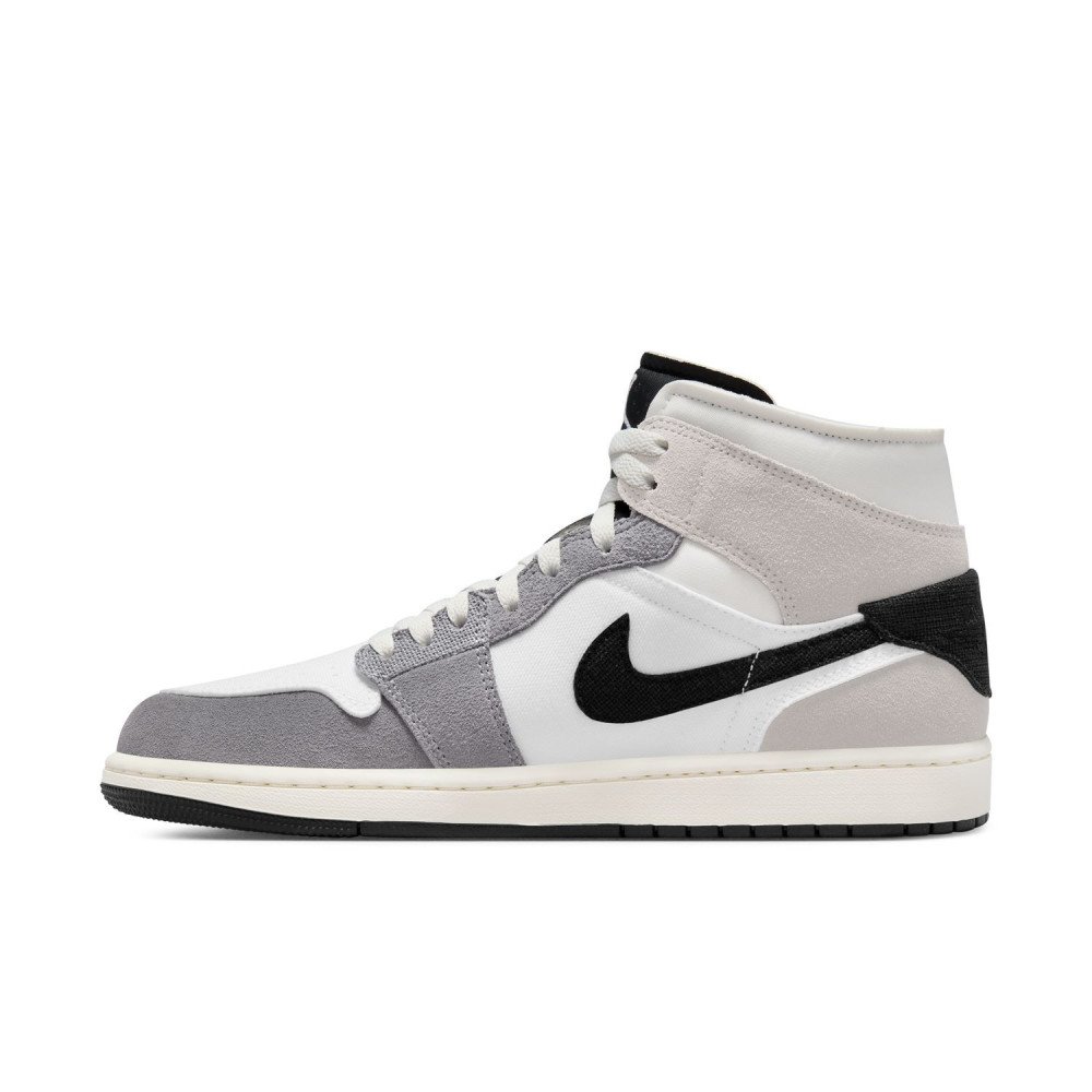 Nike Air Jordan 1 Mid SE Craft "Cement Grey" DZ4136-002 Sneaker Grey Nike Air Jordan 1 Mid SE Craft "Cement Grey" DZ4136-002 Sneaker Grey