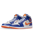 Nike Jordan 1 Mid Knicks FD1029-400 Sneaker White Blue Nike Jordan 1 Mid Knicks FD1029-400 Sneaker White Blue