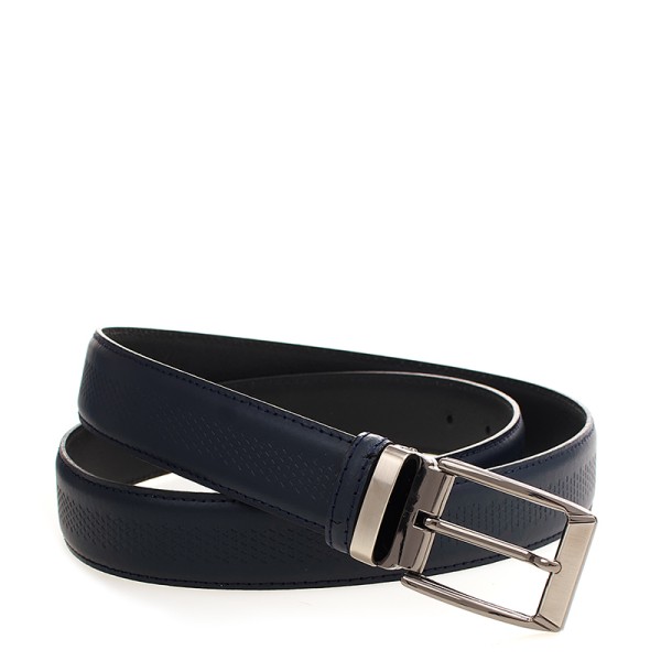 Bigshoes 40396 Δερμάτινη Ζώνη Μπλε
