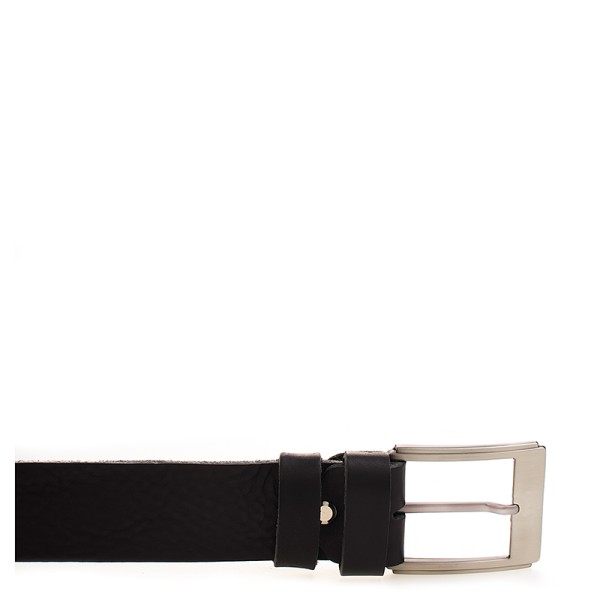 Bigshoes 76512 Δερμάτινη Ζώνη Μαύρη