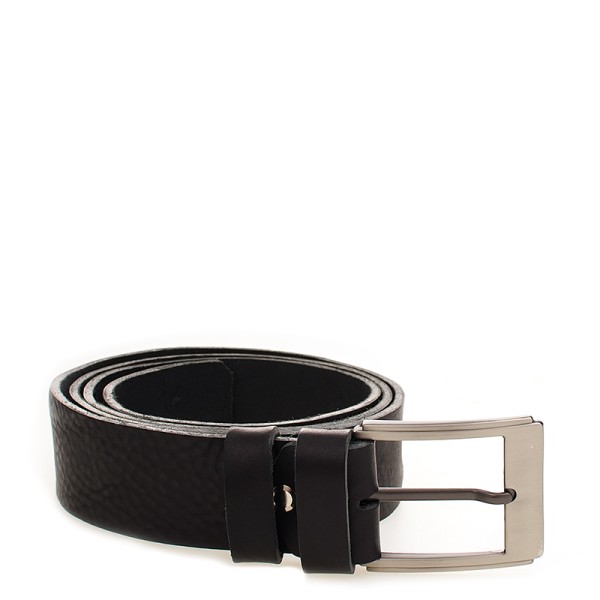 Bigshoes 76512 Δερμάτινη Ζώνη Μαύρη