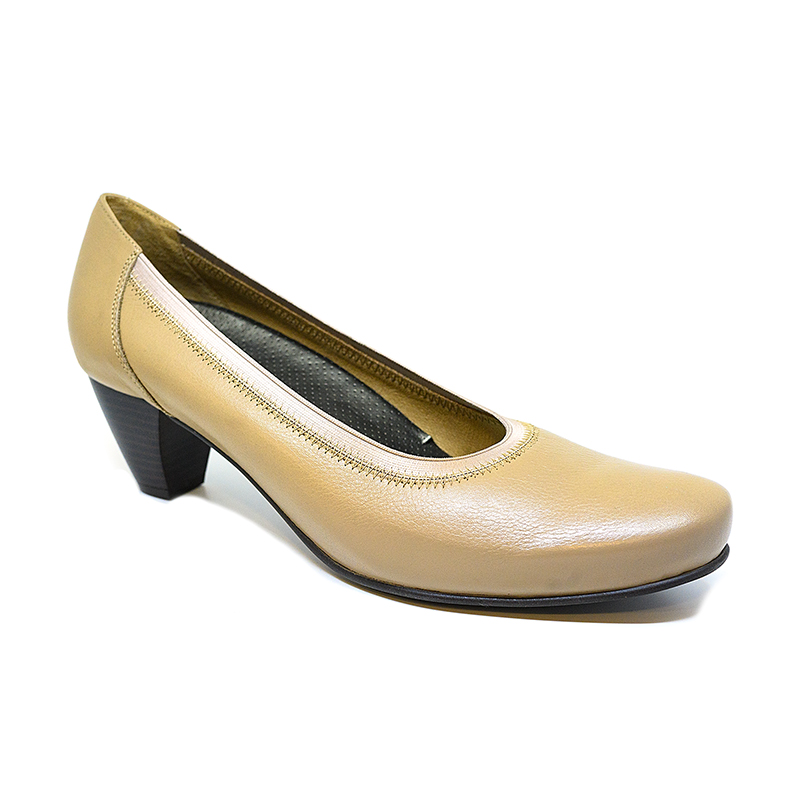 Piesanto 7223-07 Ανατομική Δερμάτινη Γόβα Πούρο 4cm