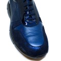 Piesanto 7231-12 Ανατομικό Δερμάτινο Sneaker Μπλε