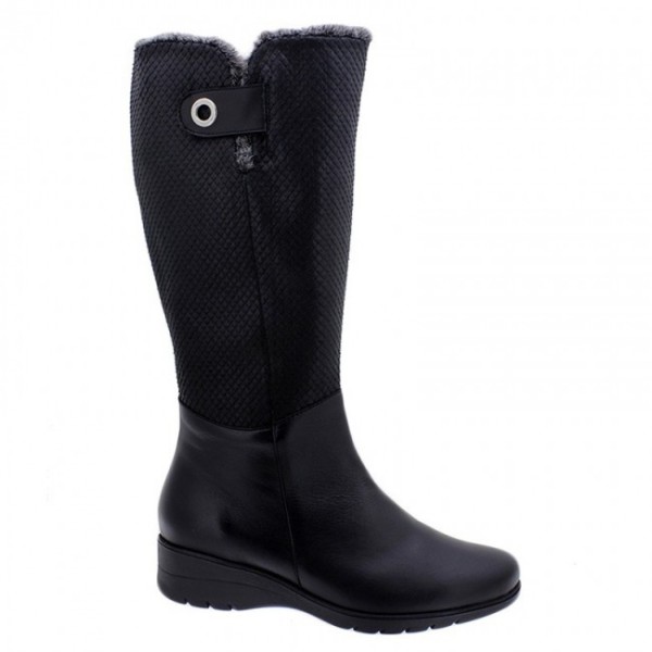 Piesanto 175980 XL Anatomic Leather Boot Black Piesanto 175980 XL Anatomic Leather Boot Black