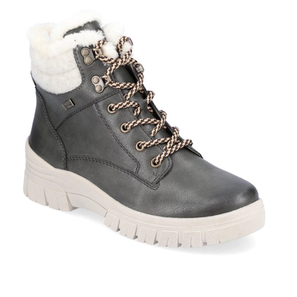 Remonte D0E71-52 Anatomic Leather Ankle Boot Khaki Remonte D0E71-52 Anatomic Leather Ankle Boot Khaki