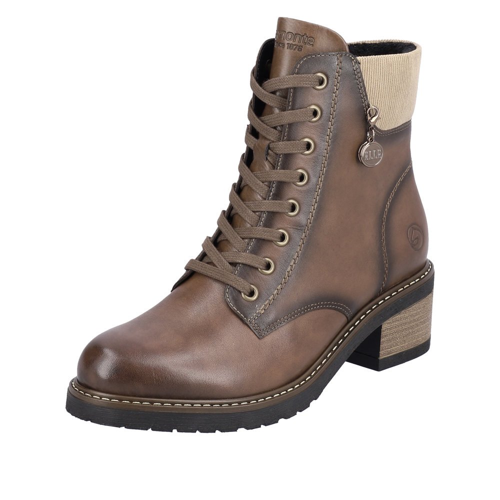 Remonte D1A70-22 Anatomic Leather Ankle Boot Brown Remonte D1A70-22 Anatomic Leather Ankle Boot Brown