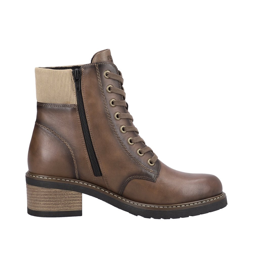 Remonte D1A70-22 Anatomic Leather Ankle Boot Brown Remonte D1A70-22 Anatomic Leather Ankle Boot Brown