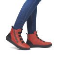 Remonte D0779-33 Anatomical Leather Ankle Boot Red Remonte D0779-33 Anatomical Leather Ankle Boot Red