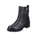 Remonte D0A71-01 Anatomical Leather Ankle Boot Black 5cm Remonte D0A71-01 Anatomical Leather Ankle Boot Black 5cm