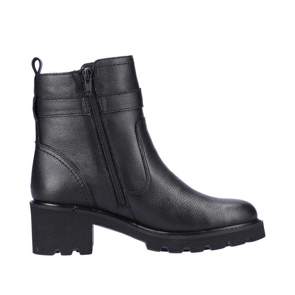 Remonte D0A71-01 Anatomical Leather Ankle Boot Black 5cm Remonte D0A71-01 Anatomical Leather Ankle Boot Black 5cm