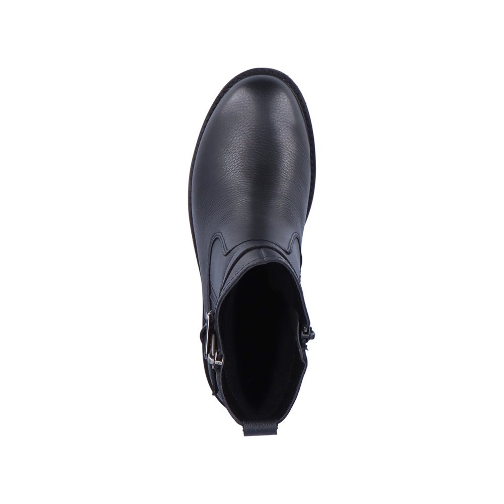 Remonte D0A71-01 Anatomical Leather Ankle Boot Black 5cm Remonte D0A71-01 Anatomical Leather Ankle Boot Black 5cm