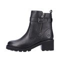 Remonte D0A71-01 Anatomical Leather Ankle Boot Black 5cm Remonte D0A71-01 Anatomical Leather Ankle Boot Black 5cm