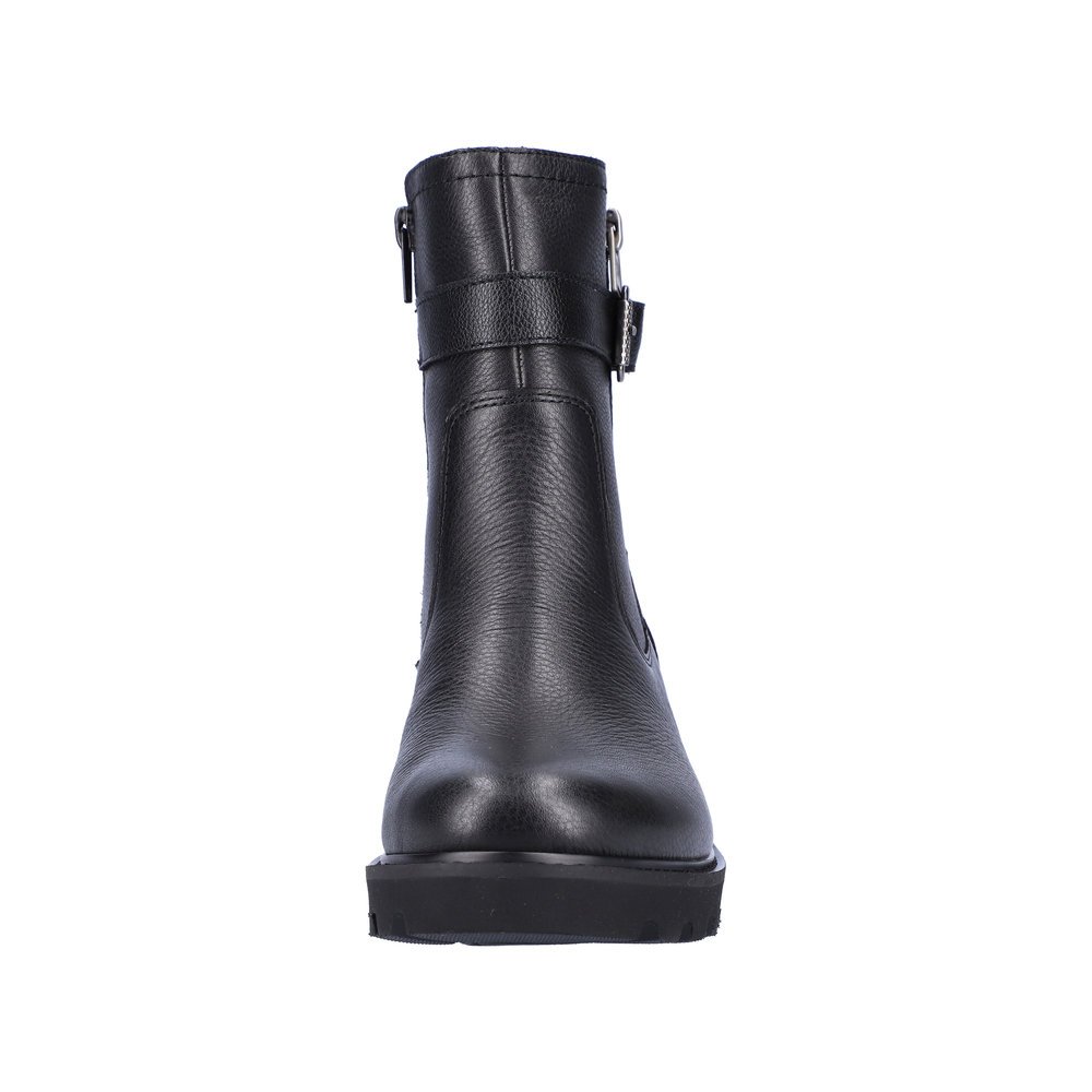 Remonte D0A71-01 Anatomical Leather Ankle Boot Black 5cm Remonte D0A71-01 Anatomical Leather Ankle Boot Black 5cm