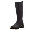 Remonte D0A79-00 Anatomic Leather Heeled Boot Black 5cm Remonte D0A79-00 Anatomic Leather Heeled Boot Black 5cm