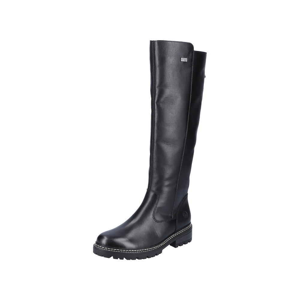 Remonte D0B72-01 Anatomical Leather Boot Black Remonte D0B72-01 Anatomical Leather Boot Black