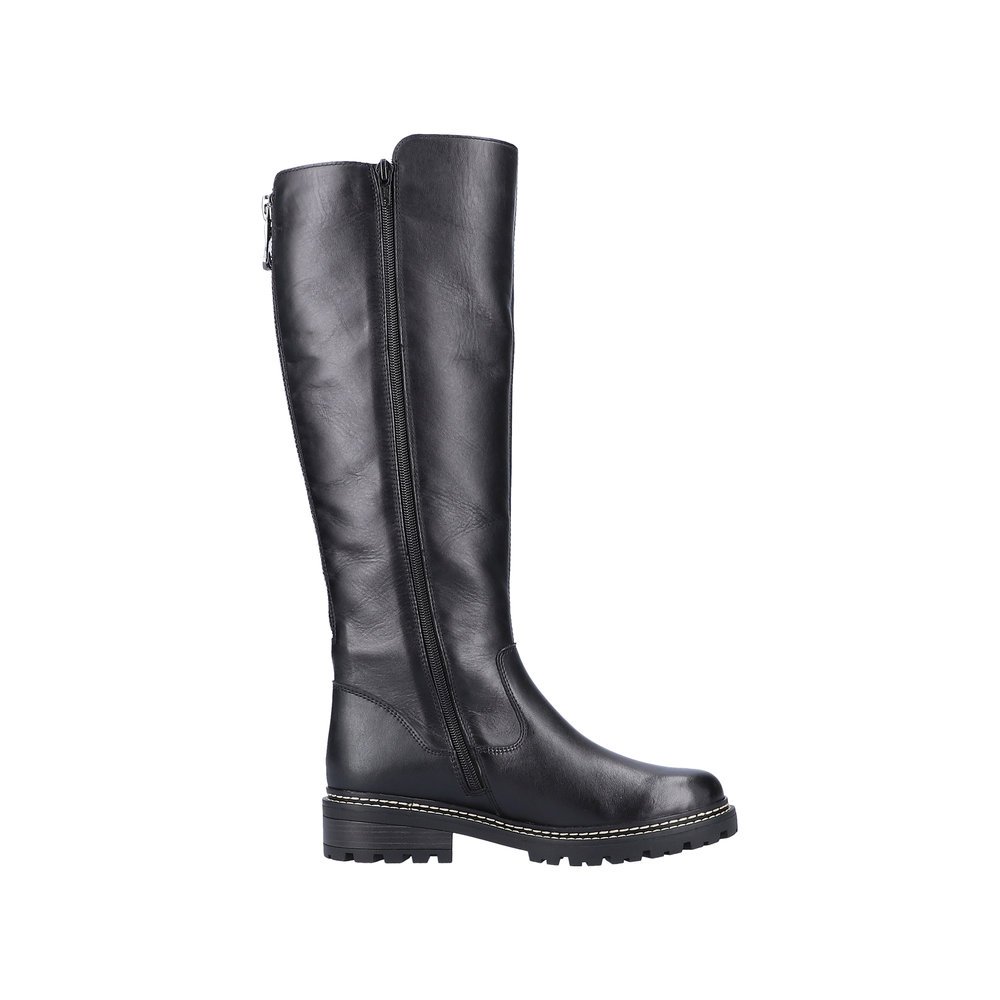 Remonte D0B72-01 Anatomical Leather Boot Black Remonte D0B72-01 Anatomical Leather Boot Black