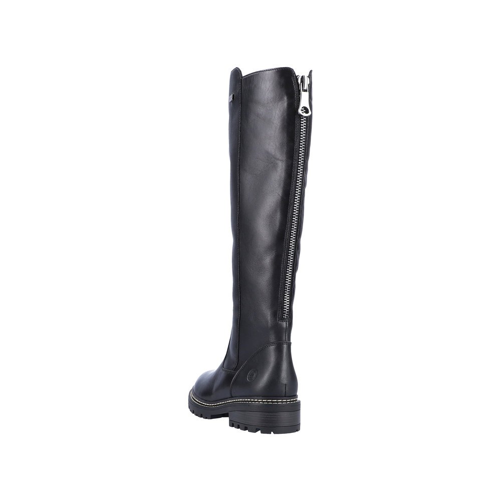 Remonte D0B72-01 Anatomical Leather Boot Black Remonte D0B72-01 Anatomical Leather Boot Black