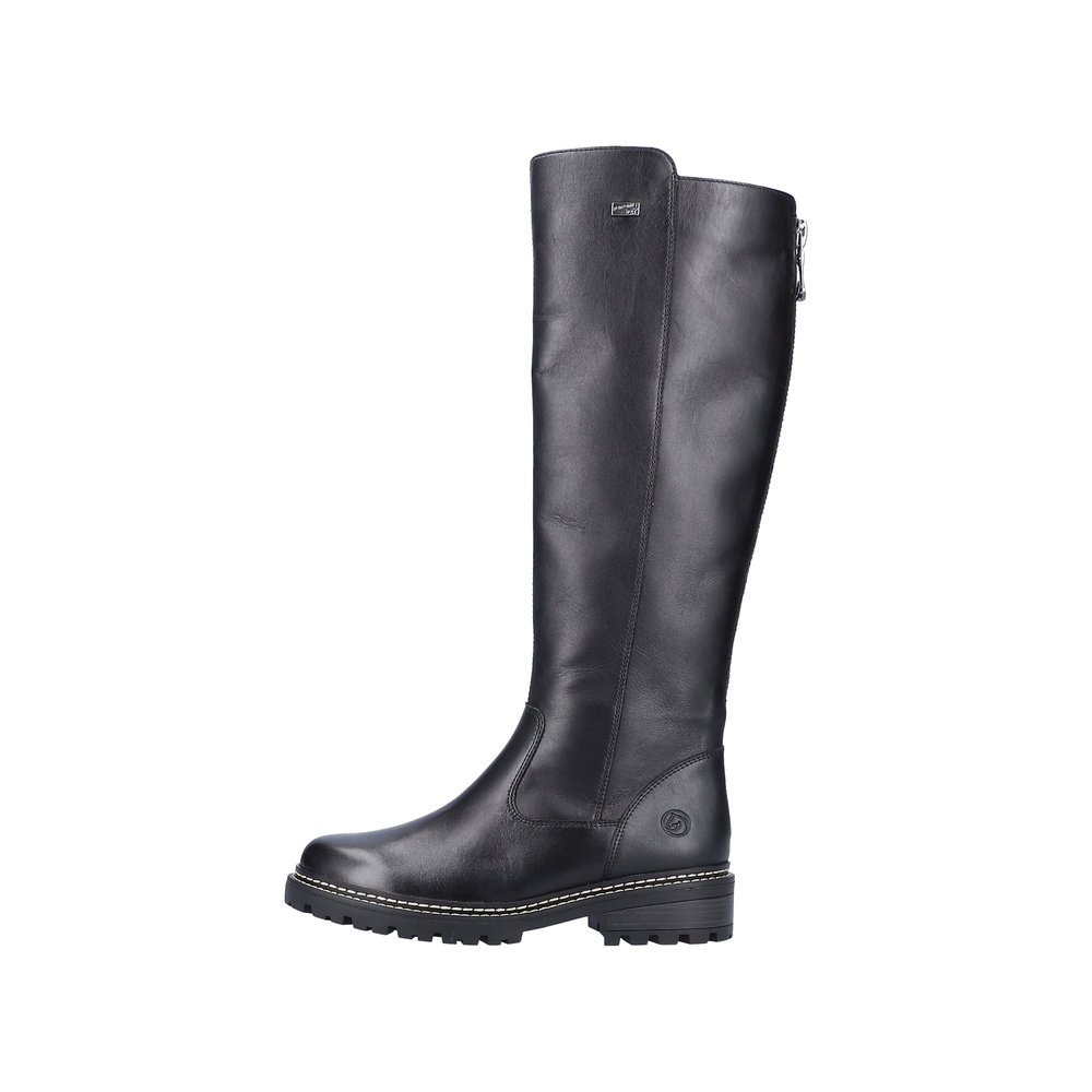 Remonte D0B72-01 Anatomical Leather Boot Black Remonte D0B72-01 Anatomical Leather Boot Black