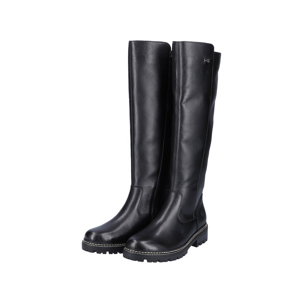 Remonte D0B72-01 Anatomical Leather Boot Black Remonte D0B72-01 Anatomical Leather Boot Black