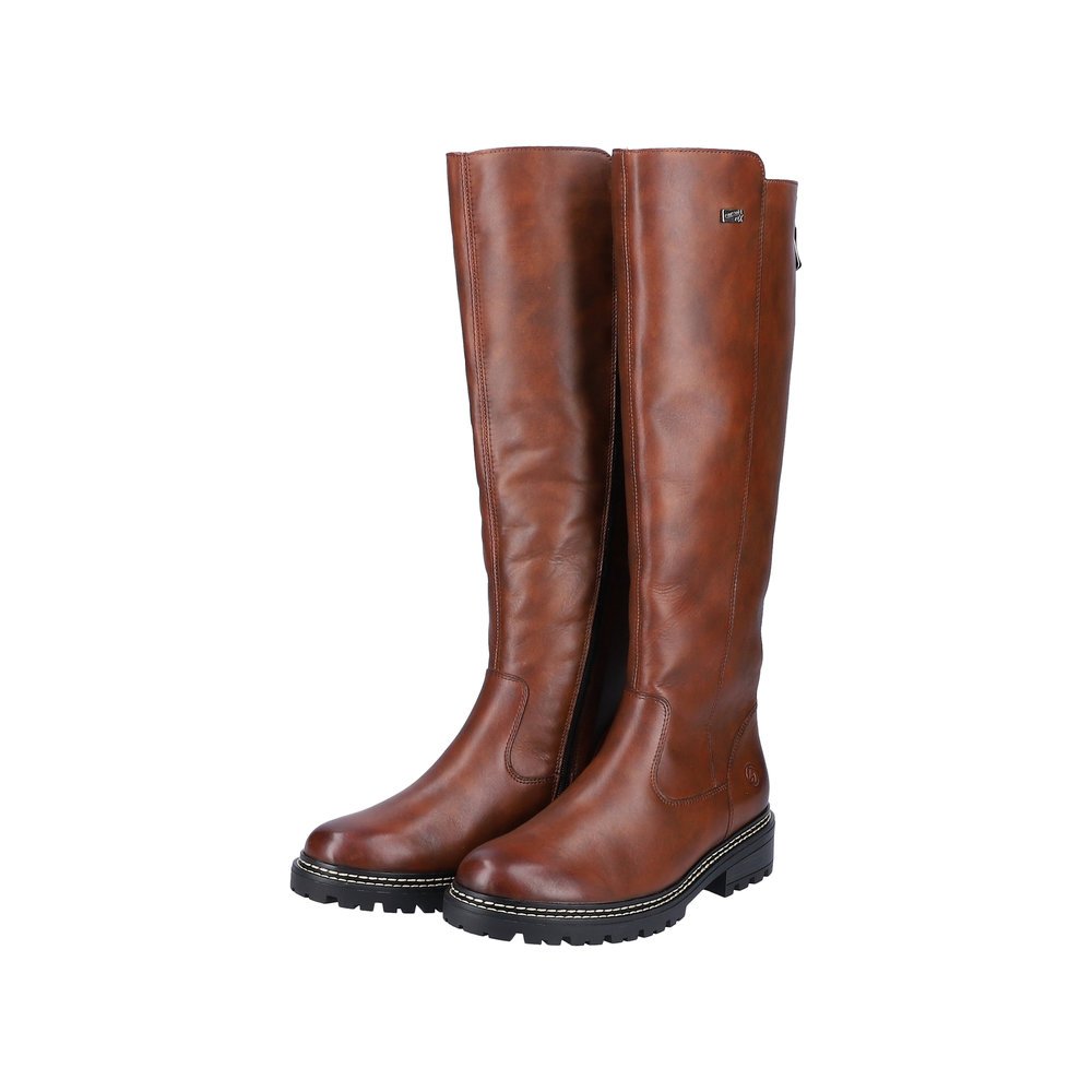Remonte D0B72-22 Anatomical Leather Boot Brown Remonte D0B72-22 Anatomical Leather Boot Brown