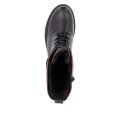 Remonte D0B79-03 Anatomic Leather Heeled Boot Black Remonte D0B79-03 Anatomic Leather Heeled Boot Black
