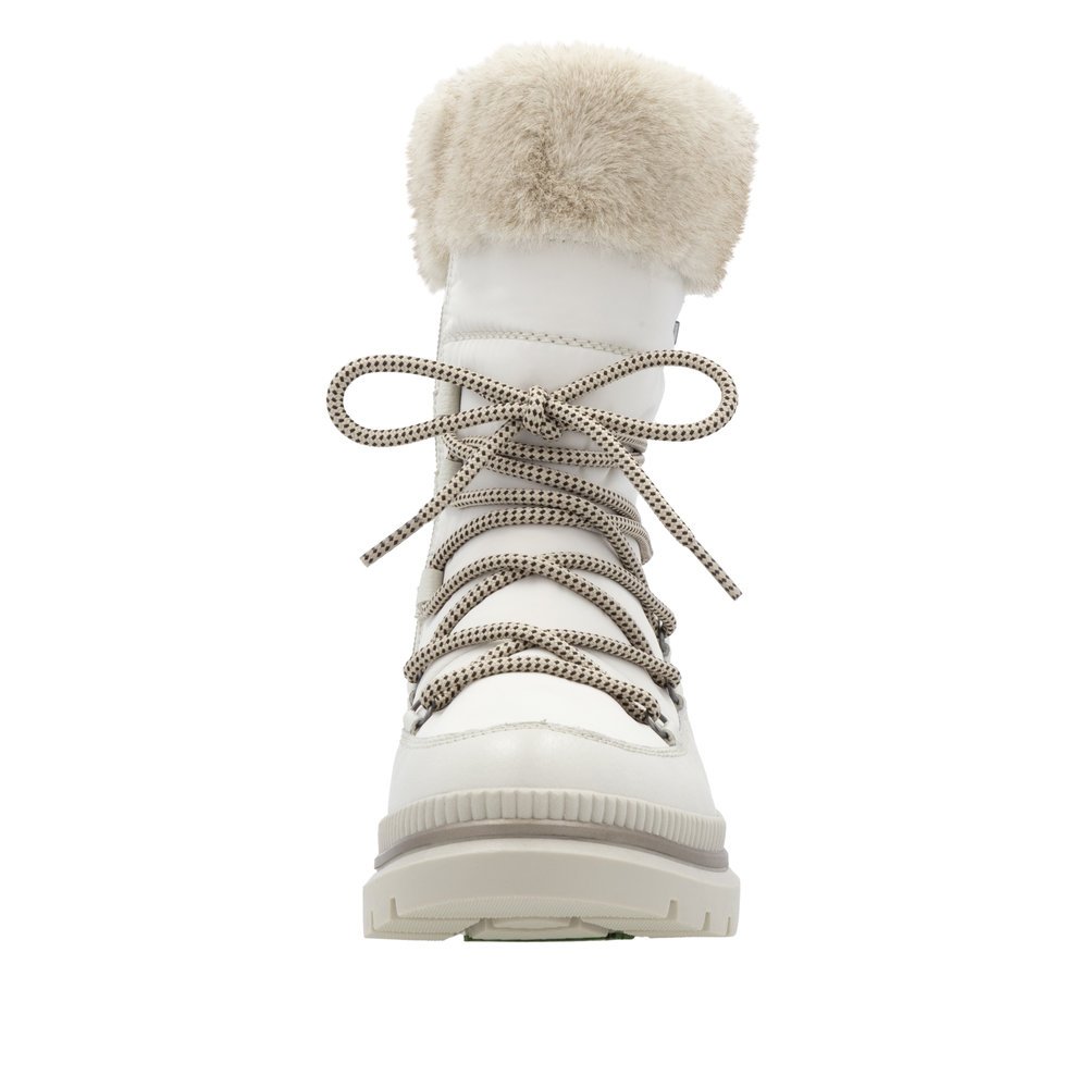 Remonte D0C81-80 Anatomic Leather Boots White Remonte D0C81-80 Anatomic Leather Boots White