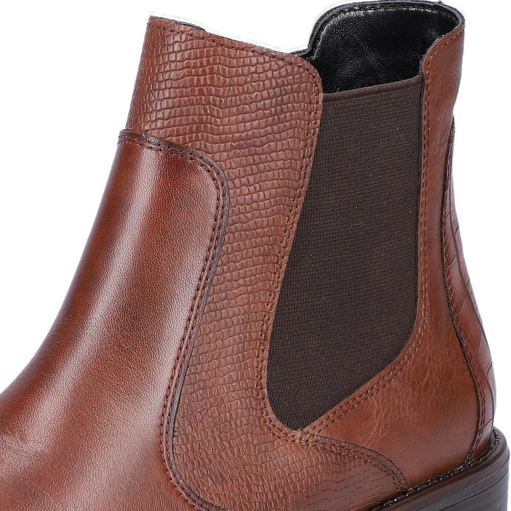 Remonte D0F70-22 Anatomical Leather Ankle Boot Brown Remonte D0F70-22 Anatomical Leather Ankle Boot Brown