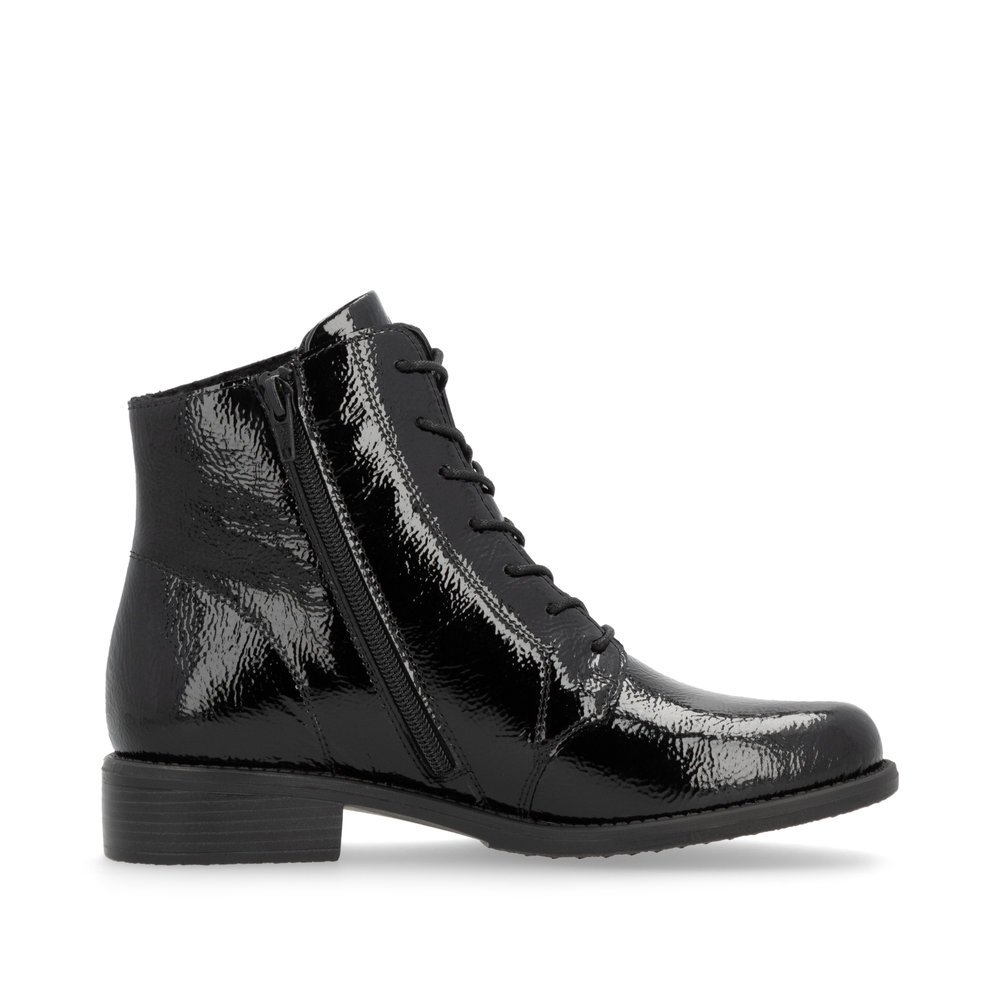 Remonte D0F73-00 Anatomical Leather Ankle Boot Black Remonte D0F73-00 Anatomical Leather Ankle Boot Black