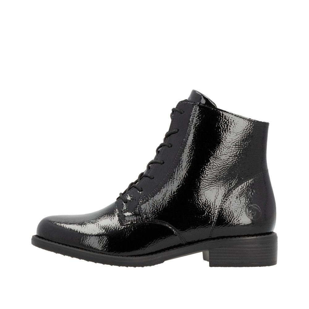 Remonte D0F73-00 Anatomical Leather Ankle Boot Black Remonte D0F73-00 Anatomical Leather Ankle Boot Black