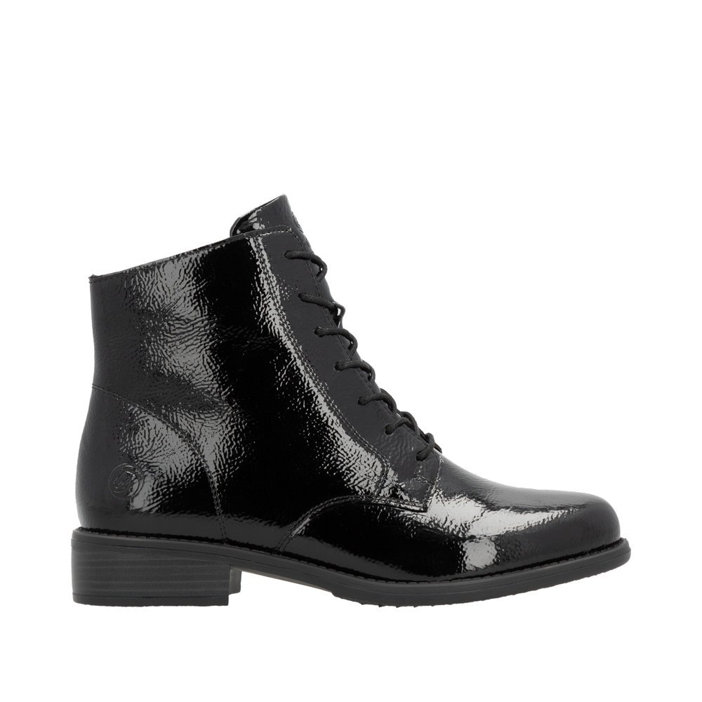 Remonte D0F73-00 Anatomical Leather Ankle Boot Black Remonte D0F73-00 Anatomical Leather Ankle Boot Black
