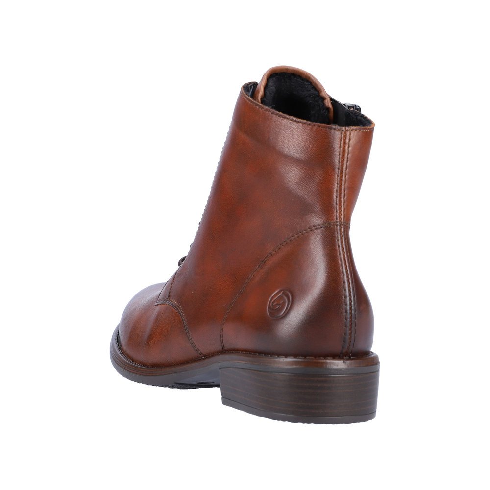 Remonte D0F73-22 Anatomical Leather Ankle Boot Tan Remonte D0F73-22 Anatomical Leather Ankle Boot Tan